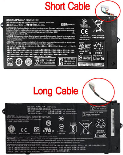 7XINbox 11.4V 3920mAh 45Wh AP13J3K AP13J4K Ersatz Akku Batterie für Acer Chromebook C720 C720P C740