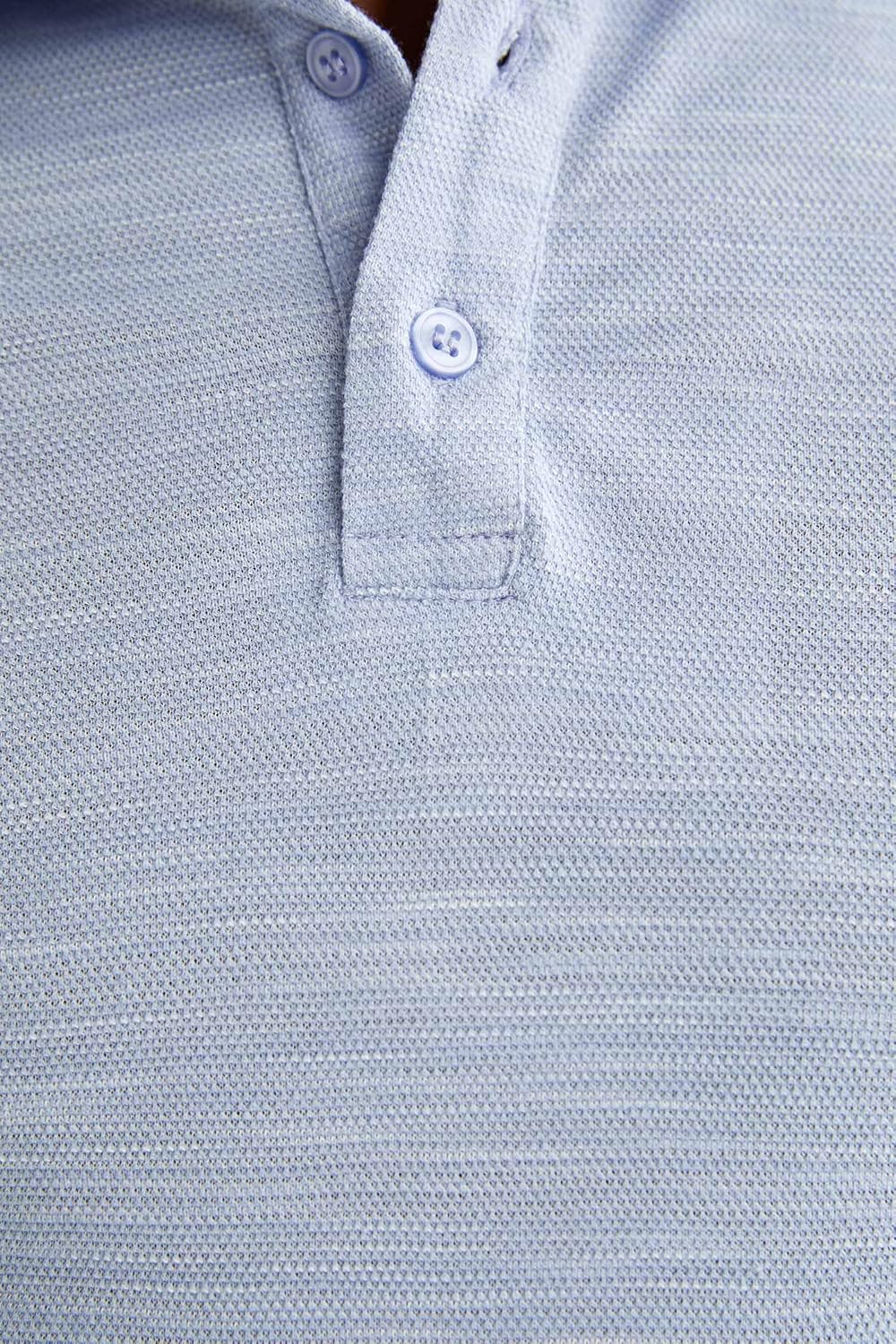 DeFacto Herren Polo Shirt, Blau