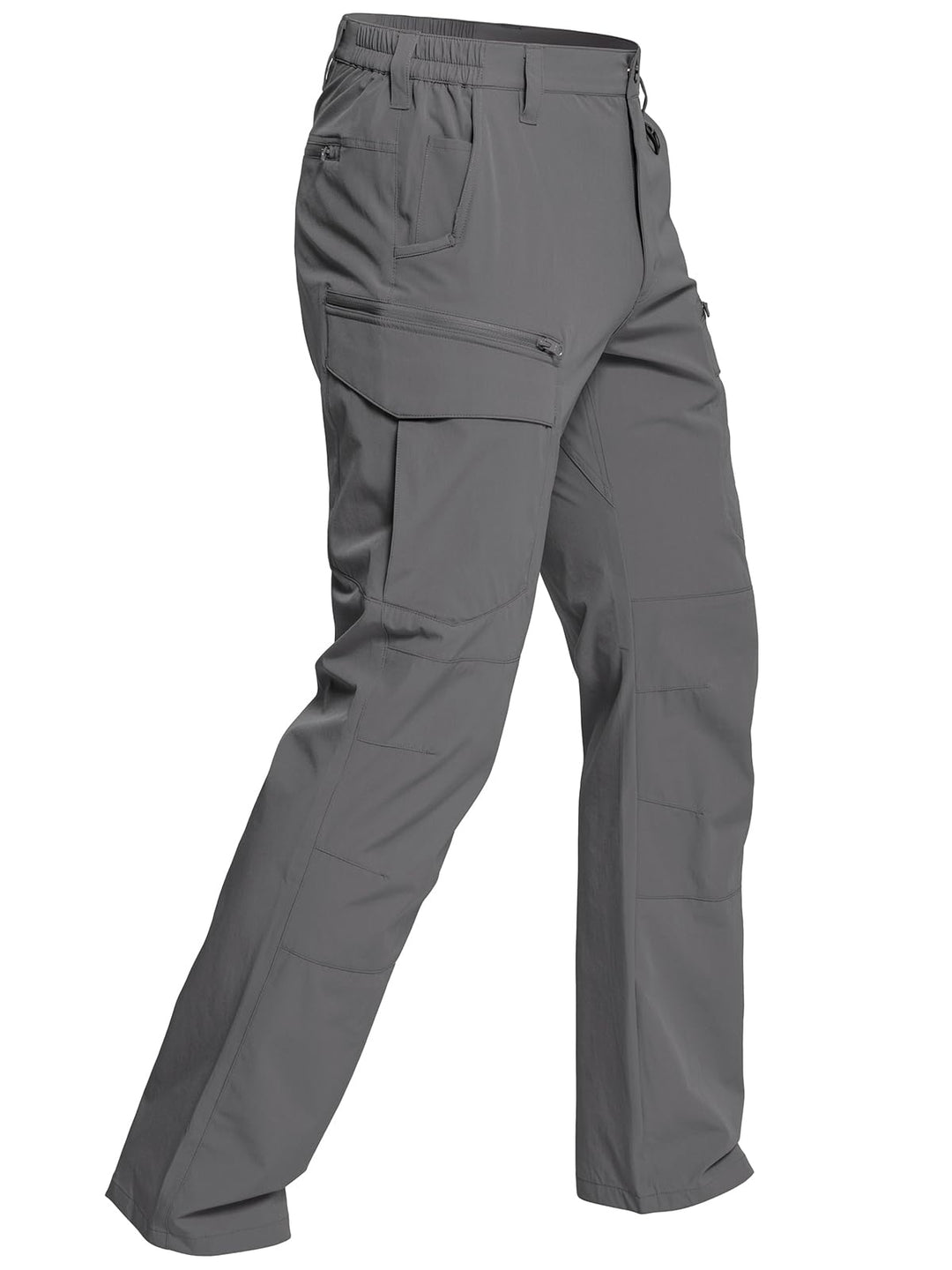 CARWORNIC Herren Schnelltrocknend Taktisch Hose Leicht Wanderhose Angelhose Stretch Cargohose 30W /