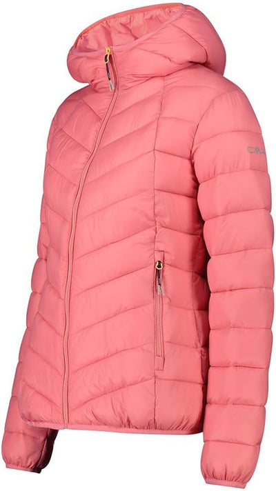 CMP Damen Damenjacke mit Fester Kapuze Gepolsterte Jacke XS Angeln, XS Angeln