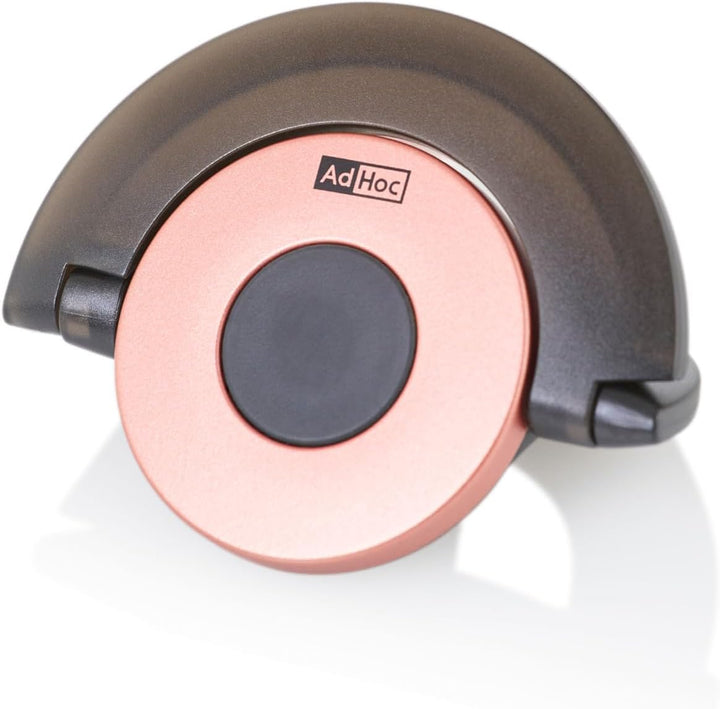 AdHoc FV54 dichter Sekt- und Champagnerverschluss GUSTO, Kunststoff/Silikon, black & rosé, Black & R
