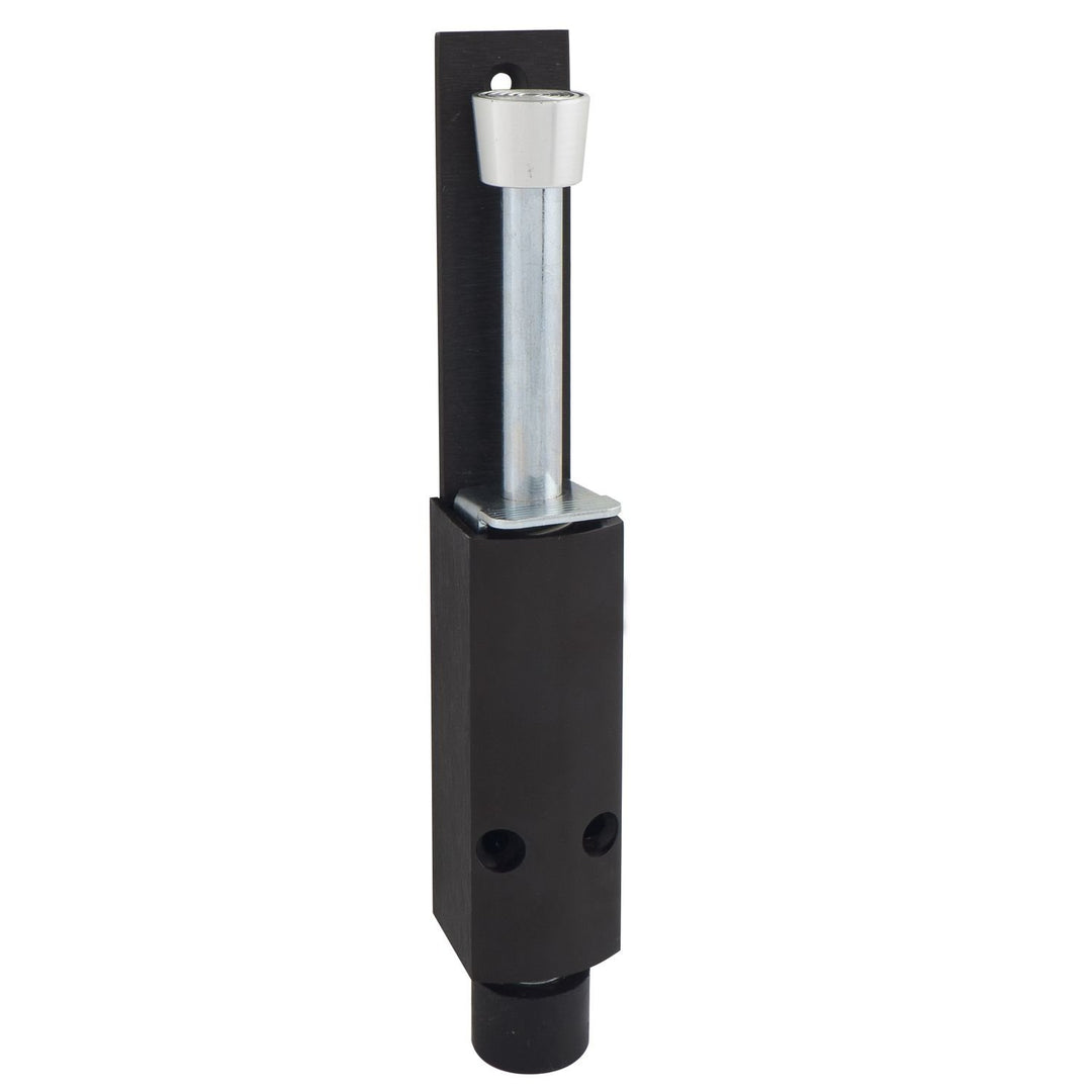 KWS Türfeststeller 1222 | Türstopper | Hub 60 mm | Aluminium dunkelbronze | 1 Stück, Dunkelbronze