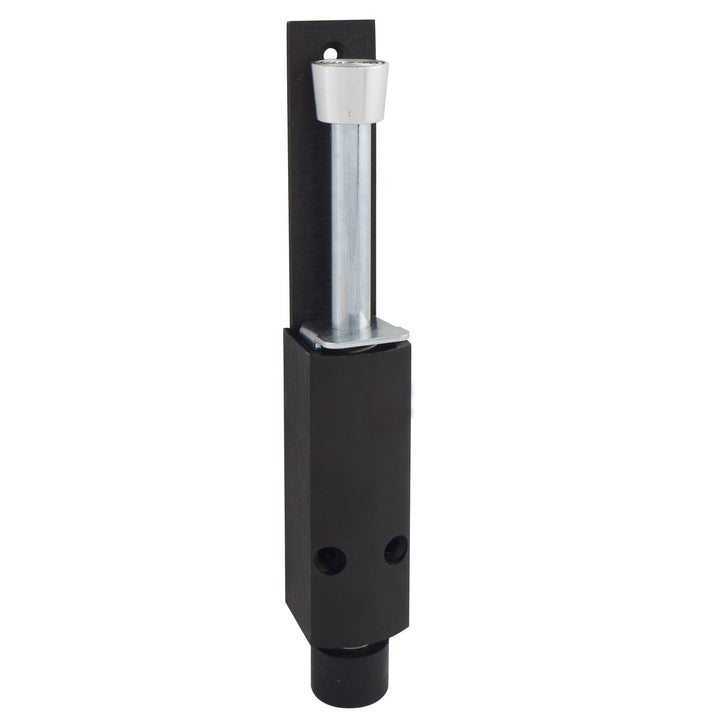 KWS Türfeststeller 1222 | Türstopper | Hub 60 mm | Aluminium dunkelbronze | 1 Stück, Dunkelbronze