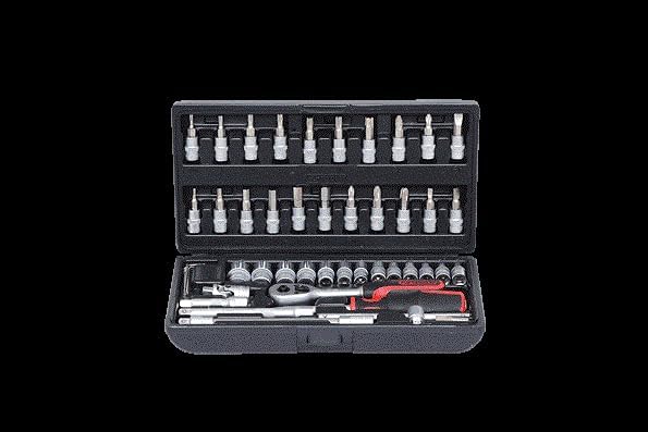 KS Tools 911.0646 1/4" Steckschlüssel-Satz, 46-tlg, 46-tlg