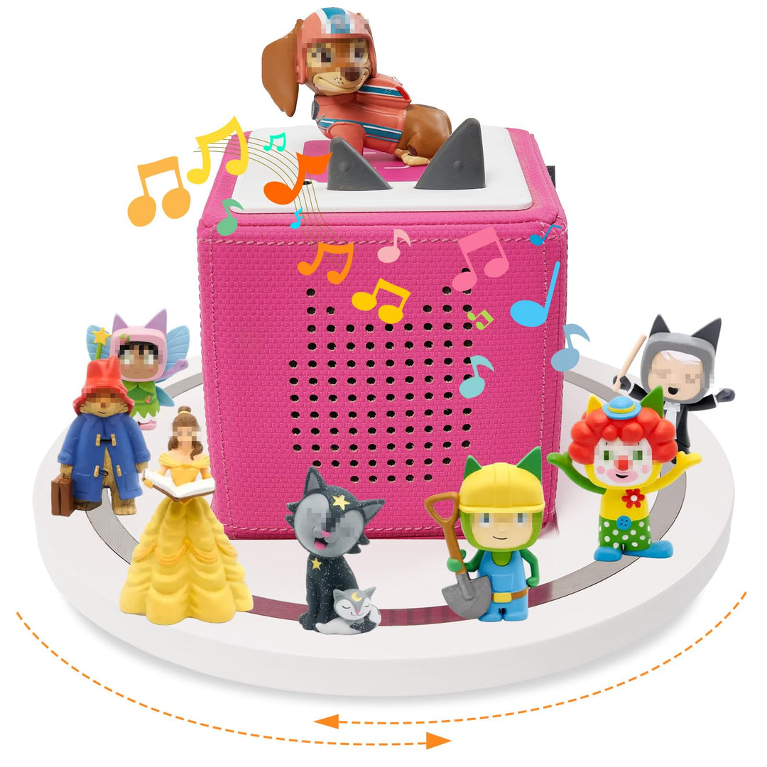 Gieanoo für Tonies Box Regal,Runde Tonie Aufbewahrung Regal Kompatibel mit Toniesbox 1 und Toniesbox