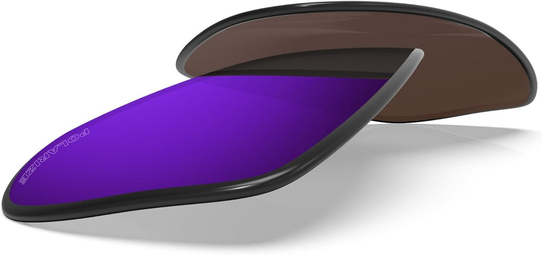 BlazerBuck Anti-salz Polarisierte Ersatzgläser für Oakley Juliet Kosmisches Lila Polarisiert, Kosmis