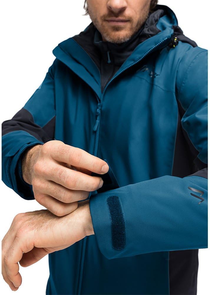 Maier Sports Herren Ribut Jacke Doppeljacke 58 mary p/night sky, 58 mary p/night sky