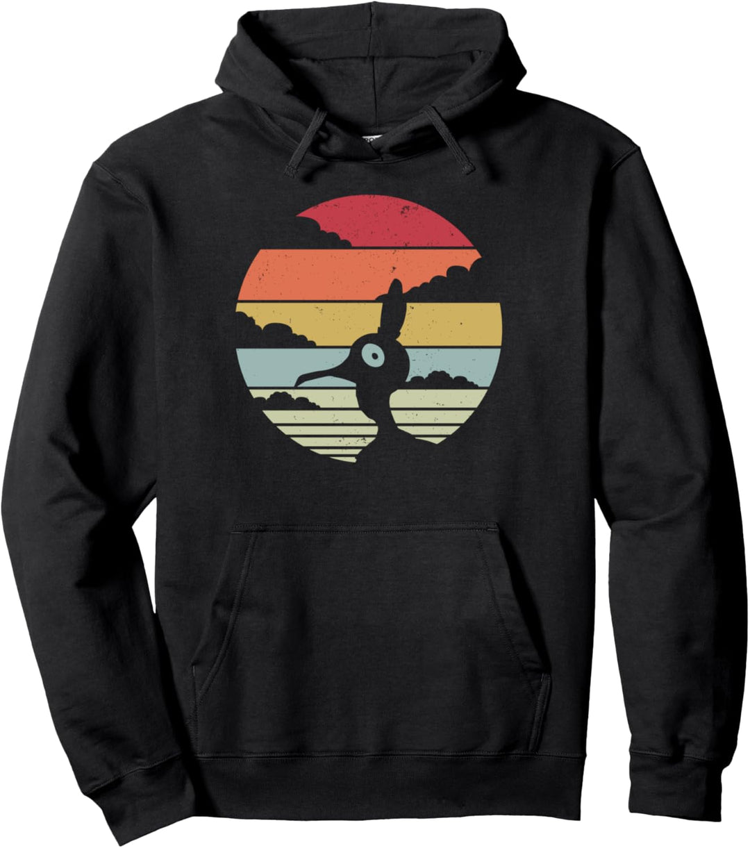 Retro Urgl Beach Party Sea Clouds Gull funny Gamer Gift Pullover Hoodie