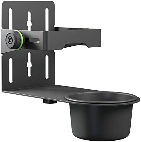 Gravity MA DIS 01 B Universaler Desinfektionsmittel-Halter, Schwarz, Schwarz