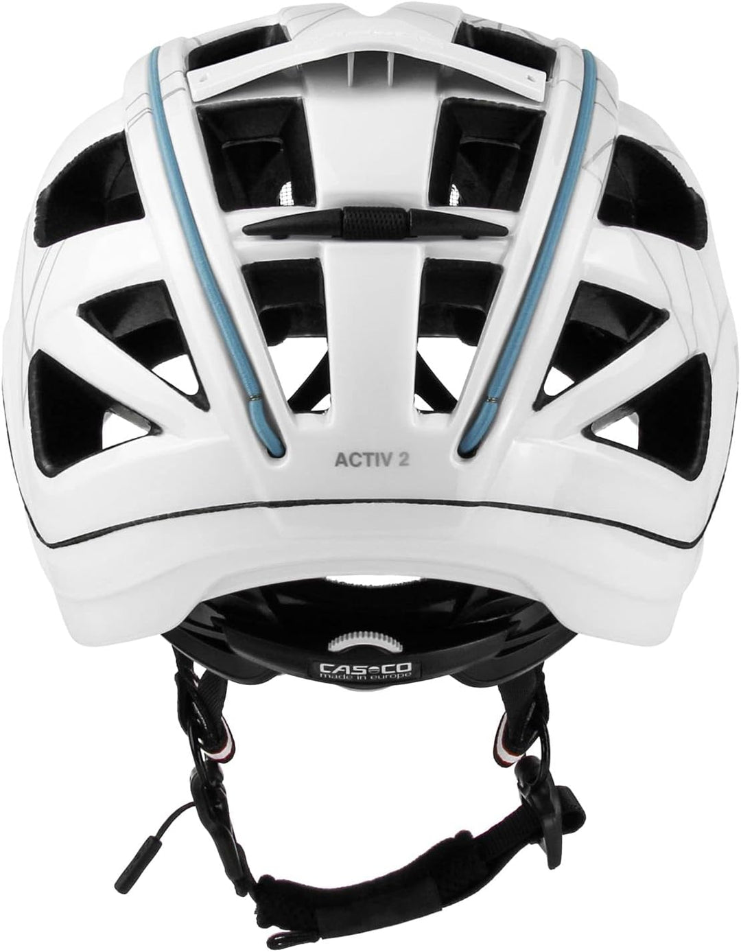 Casco Erwachsene Active 2 Fahrradhelm S (52-56 cm) Blau-Weiss, S (52-56 cm) Blau-Weiss