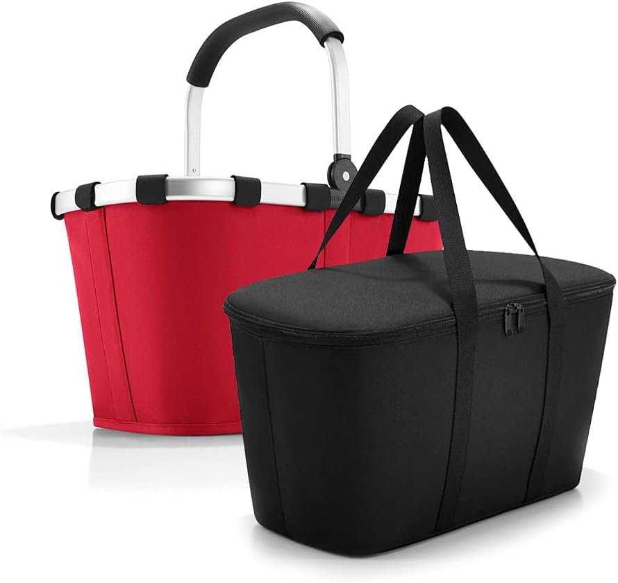 reisenthel Set Carrybag+coolerbag modern, Einheitsgrösse, Red + Black