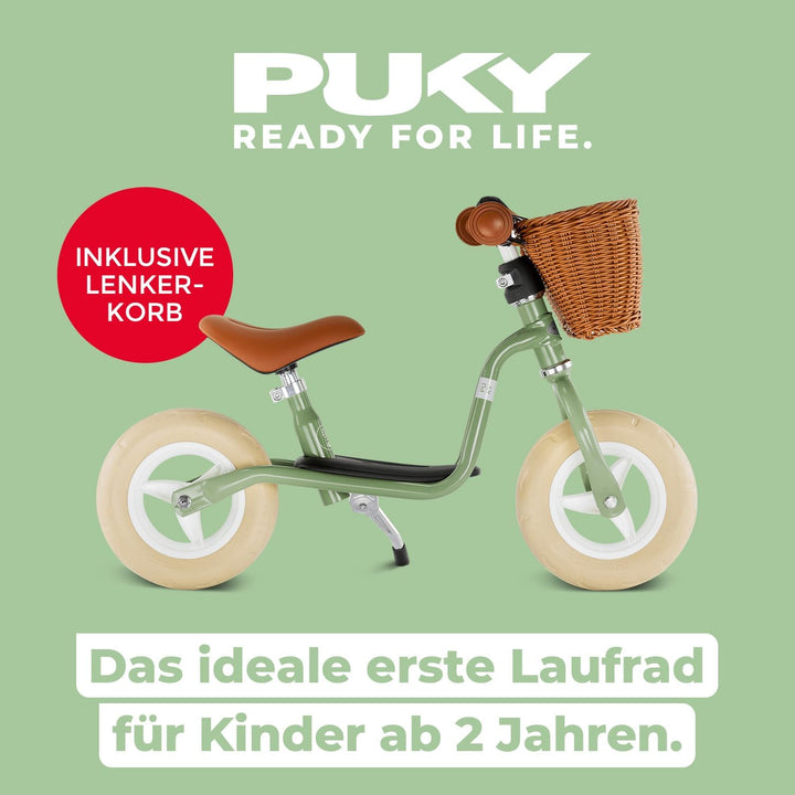 PUKY LR M Classic | sicheres und stylisches Laufrad | Lenker &amp; Sattel höhenverstellbar | rutschfeste