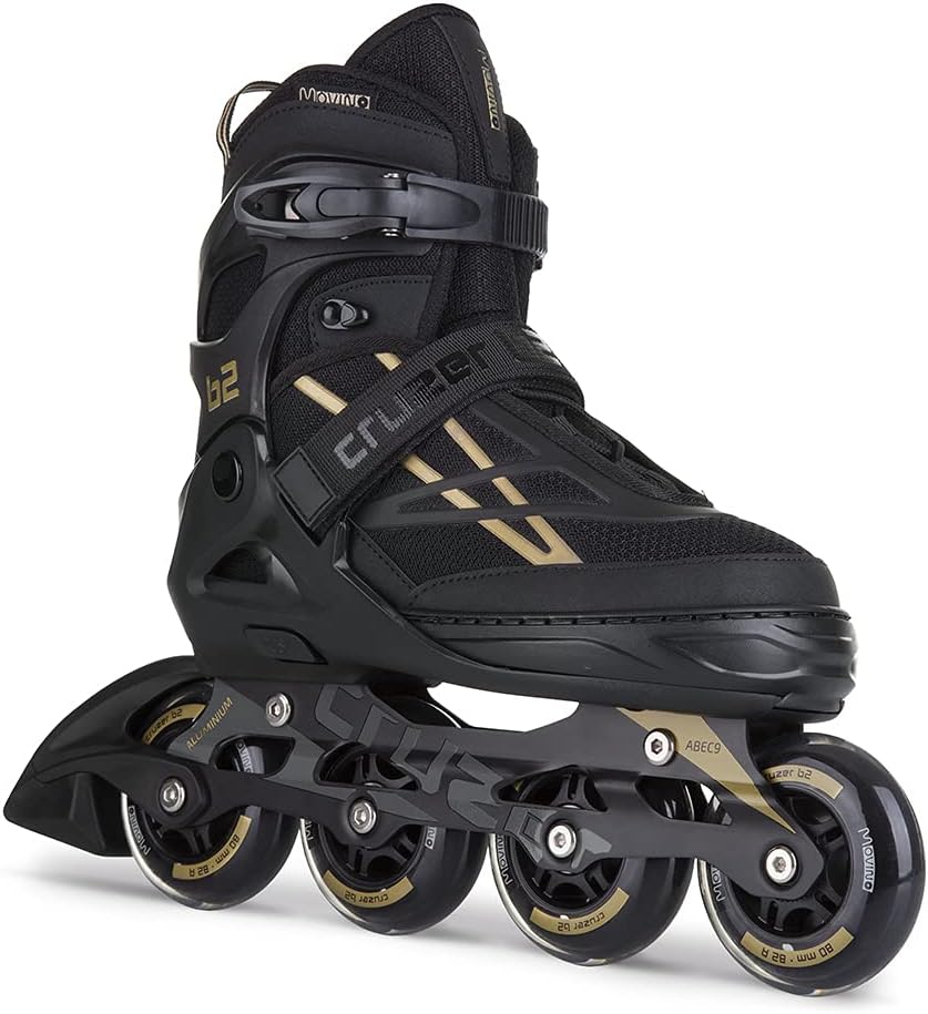 Movino Inline Skates | Cruzer B2/B3/Two | Verstellbare Rollschuhe | Damen Mädchen Jungen Inliner | I