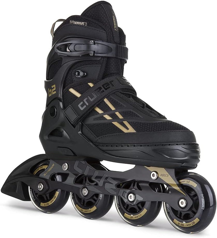 Movino Inline Skates | Cruzer B2/B3/Two | Verstellbare Rollschuhe | Damen Mädchen Jungen Inliner | I