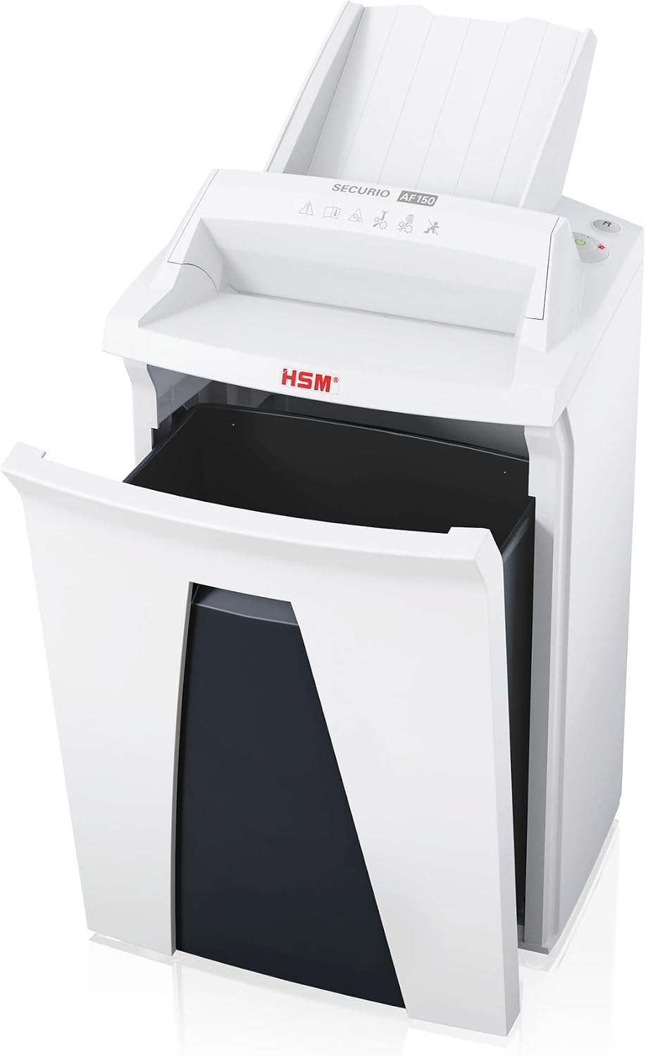 HSM SECURIO AF150 Office Autofeed Aktenvernichter, Sicherheitsstufe P5, Mikroschnitt, 150 Blatt auto