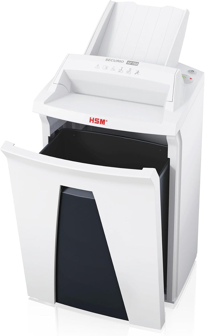 HSM SECURIO AF150 Office Autofeed Aktenvernichter, Sicherheitsstufe P5, Mikroschnitt, 150 Blatt auto