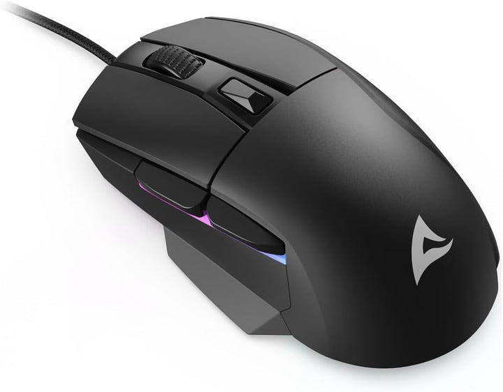 Sharkoon Skiller SGM35 Black, Optical Gaming Maus, RGB, PBT Button