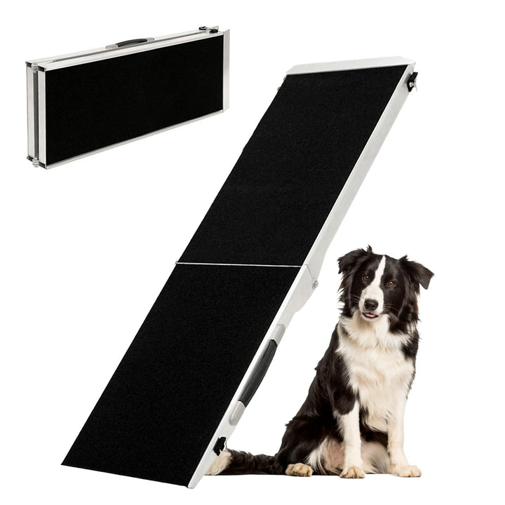 Auswahl Hunderampe für Auto, Aluminium, Hunde Rampe, Hundetreppe, SUV, rutschfest, Belastbarkeit 70