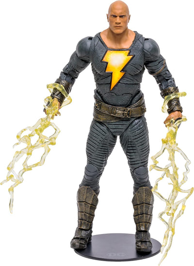 McFarlane Actionfigur DC Black Adam - Black Adam (Heroe Anzug) Mehrfarbig TM 15256, Bunt Schwarz Ada