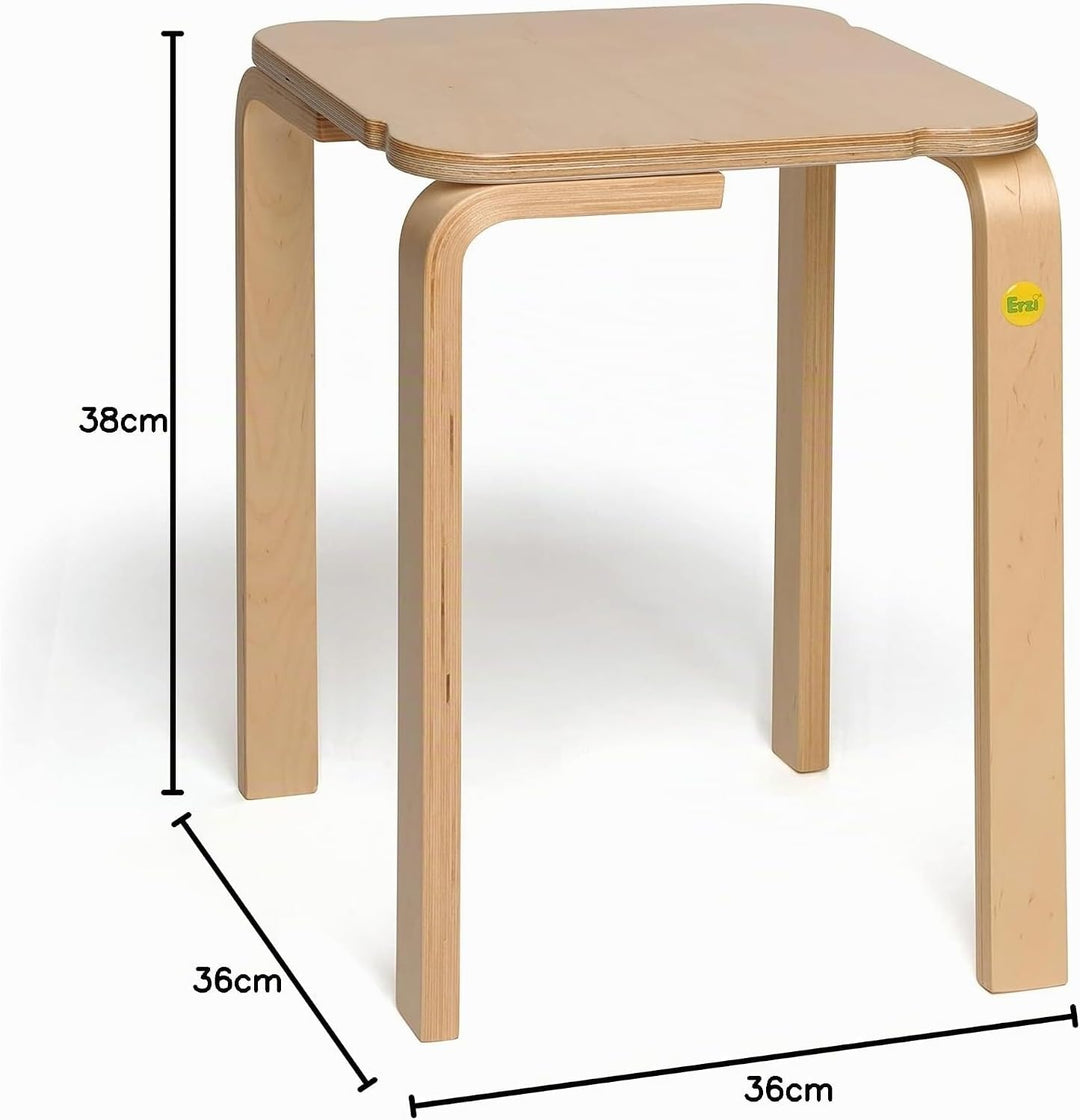 Erzi 50035 Hocker (Höhe 45 cm) Sitzhöhe: 45 cm, Sitzhöhe: 45 cm