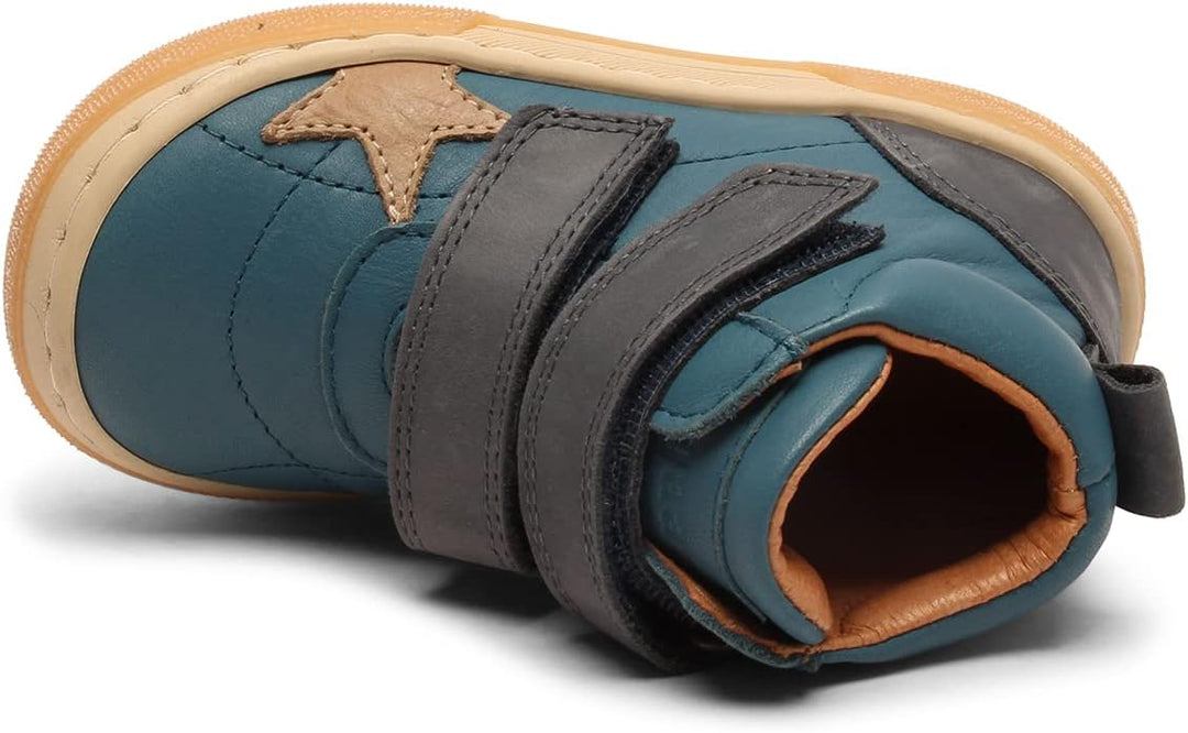 Bisgaard Unisex Kinder Keo Sneaker 27 EU Petrol, 27 EU Petrol