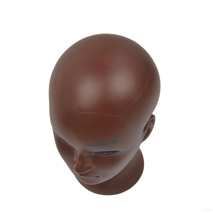 YTBYT Glatze Mannequin Kopf Perücke Making Kopf Professionelle Kosmetologie Puppe Kopf für Perücke M
