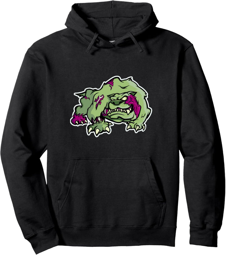 Zombie Hund | Halloween Geschenk für Hundebesitzer Pullover Hoodie