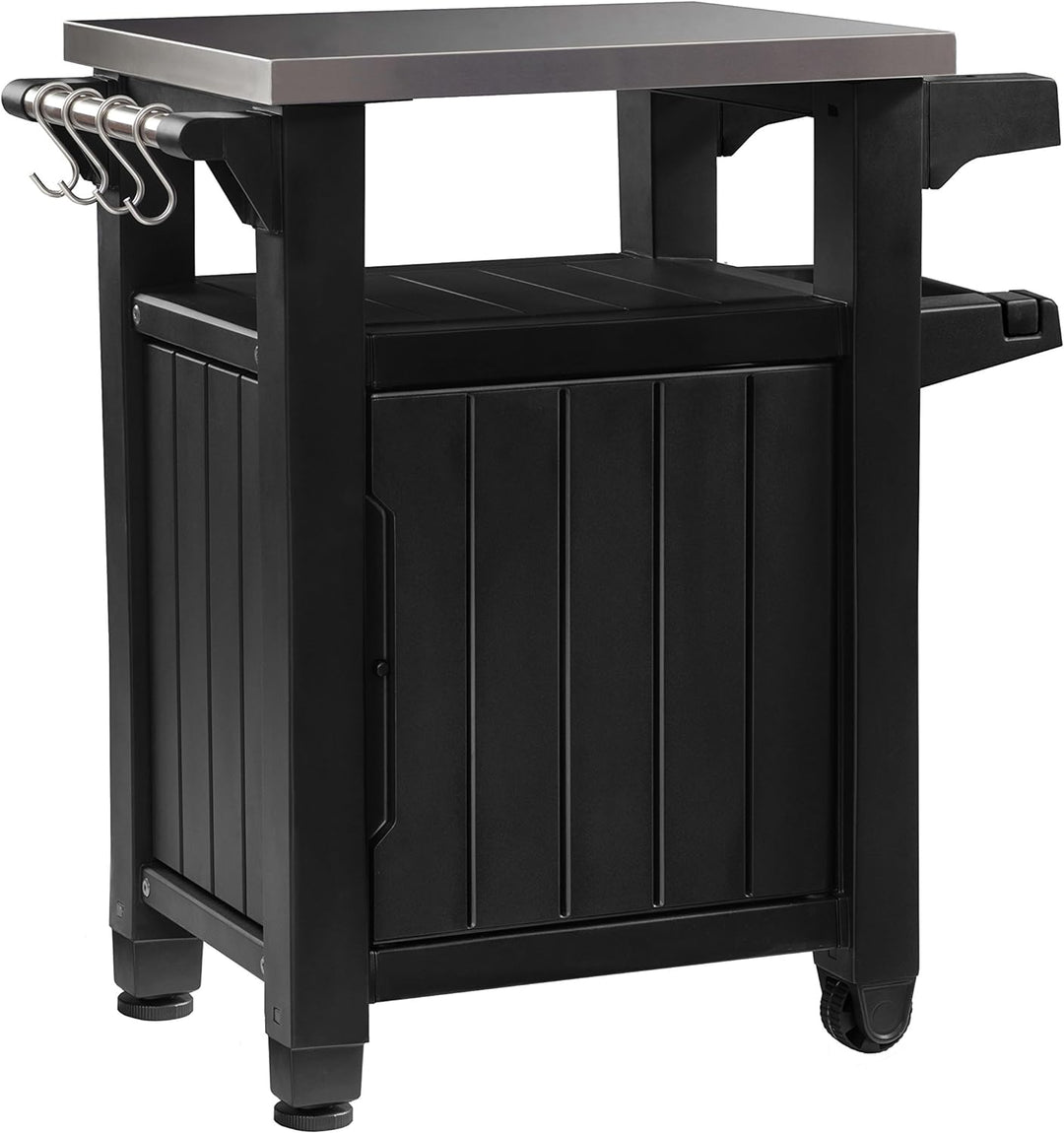 Keter BBQ Beistelltisch Unity & Rayen AA236 Schutzhülle für Grill, rechteckig, PEVA (Polyethylen-Vin