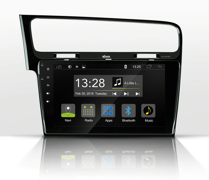 Radical R-C10VW2 mit 10,1“ Touchscreen | Autoradio für VW Golf7 mit 7.1 Android OS | vorbereitet für