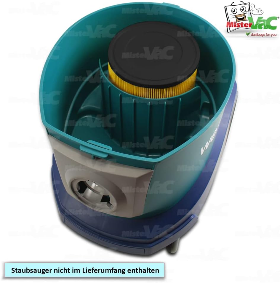 MisterVac Lamellenfilter Ersatzfilter kompatibel mit Wetrok Monovac Comfort 6