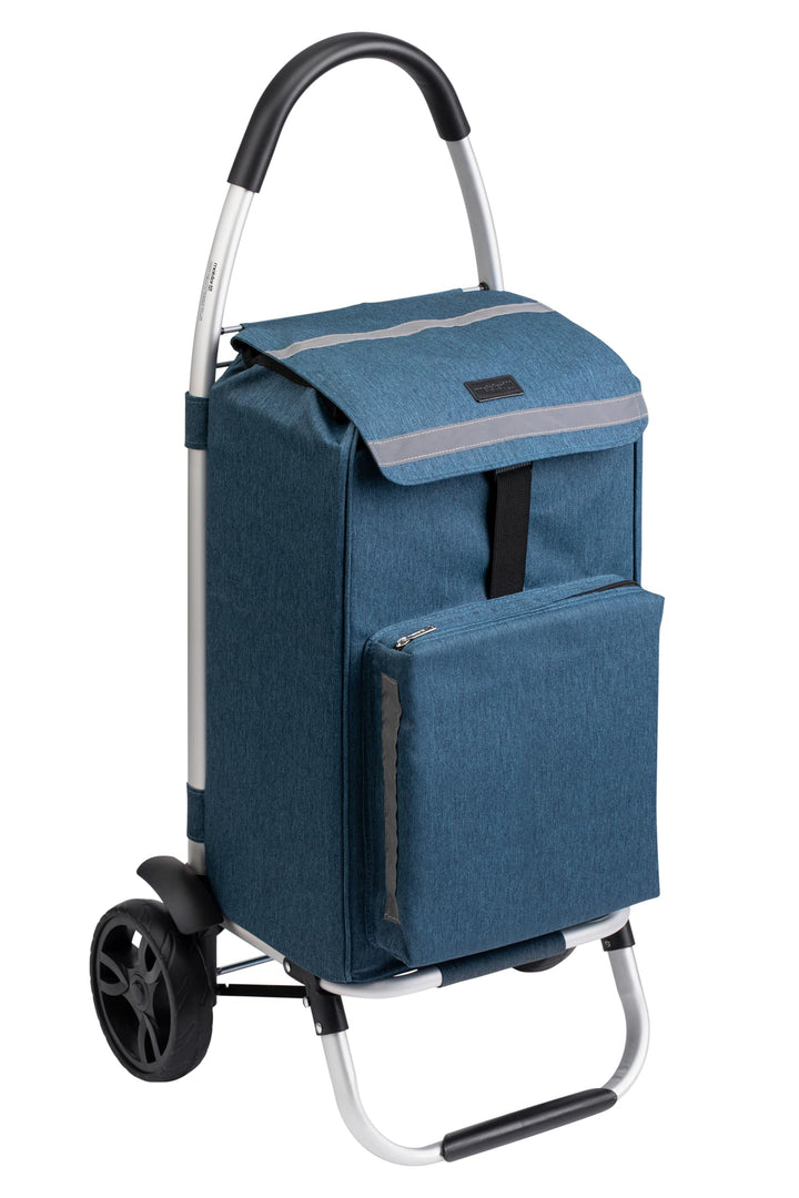 Meister Einkaufstrolley, 54 + 5 L – Standard – blau Standard Blau, Standard Blau