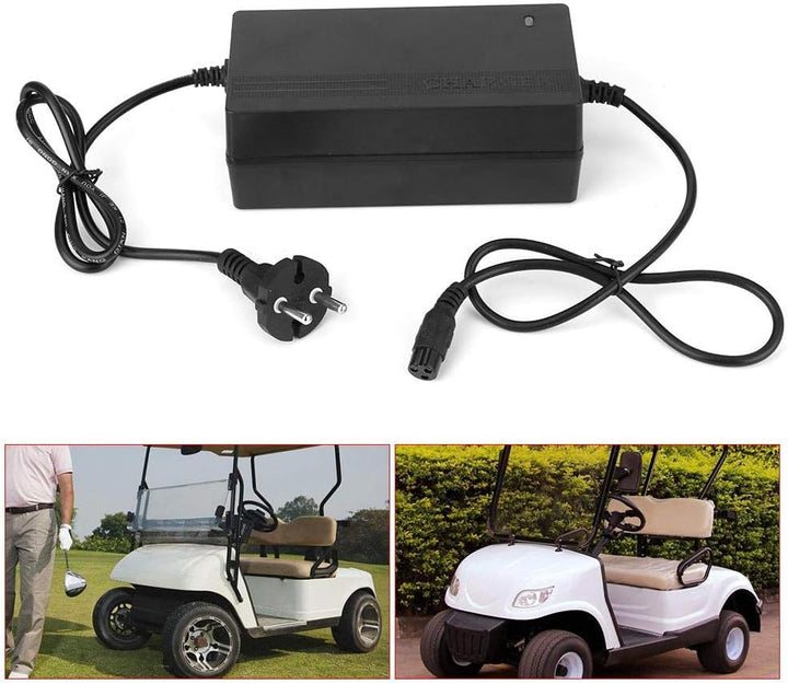 24V 1 8A Ladeger?t Auto Blei S?ure Ladeger?t 3 polig Elektroroller ATV EU Stecker 90 230V, Lade und