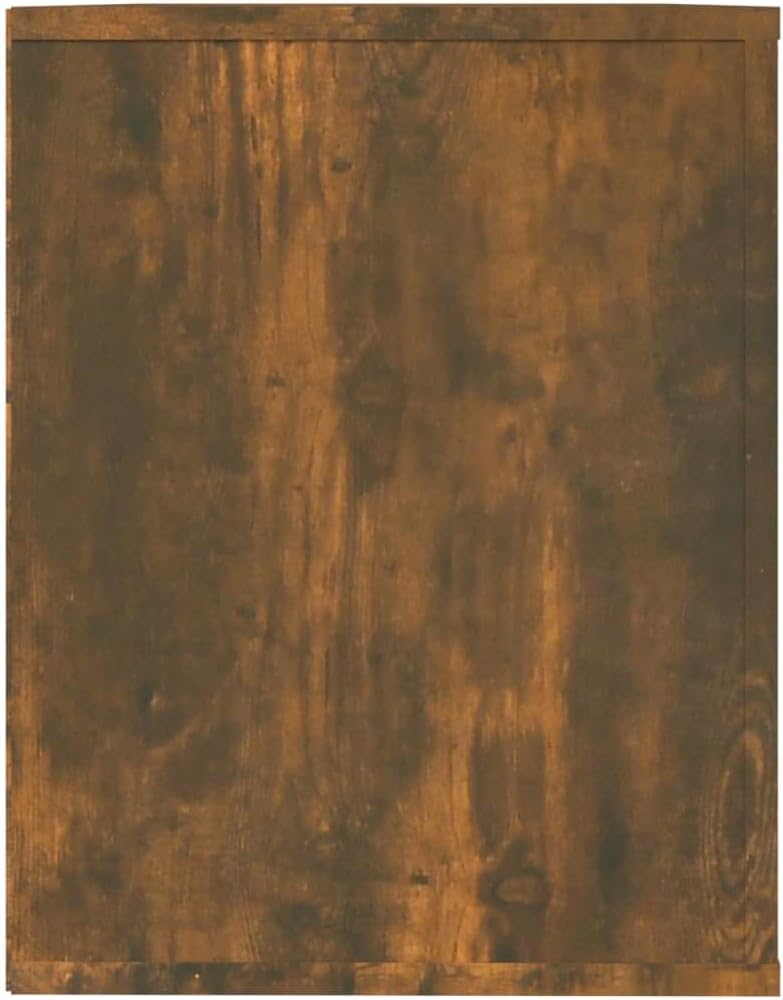 FIRBNUS Schuhregal Räuchereiche 75x35x45 cm Holzwerkstoff Schuhorganizer Schuhaufbewahrung Schuhschr