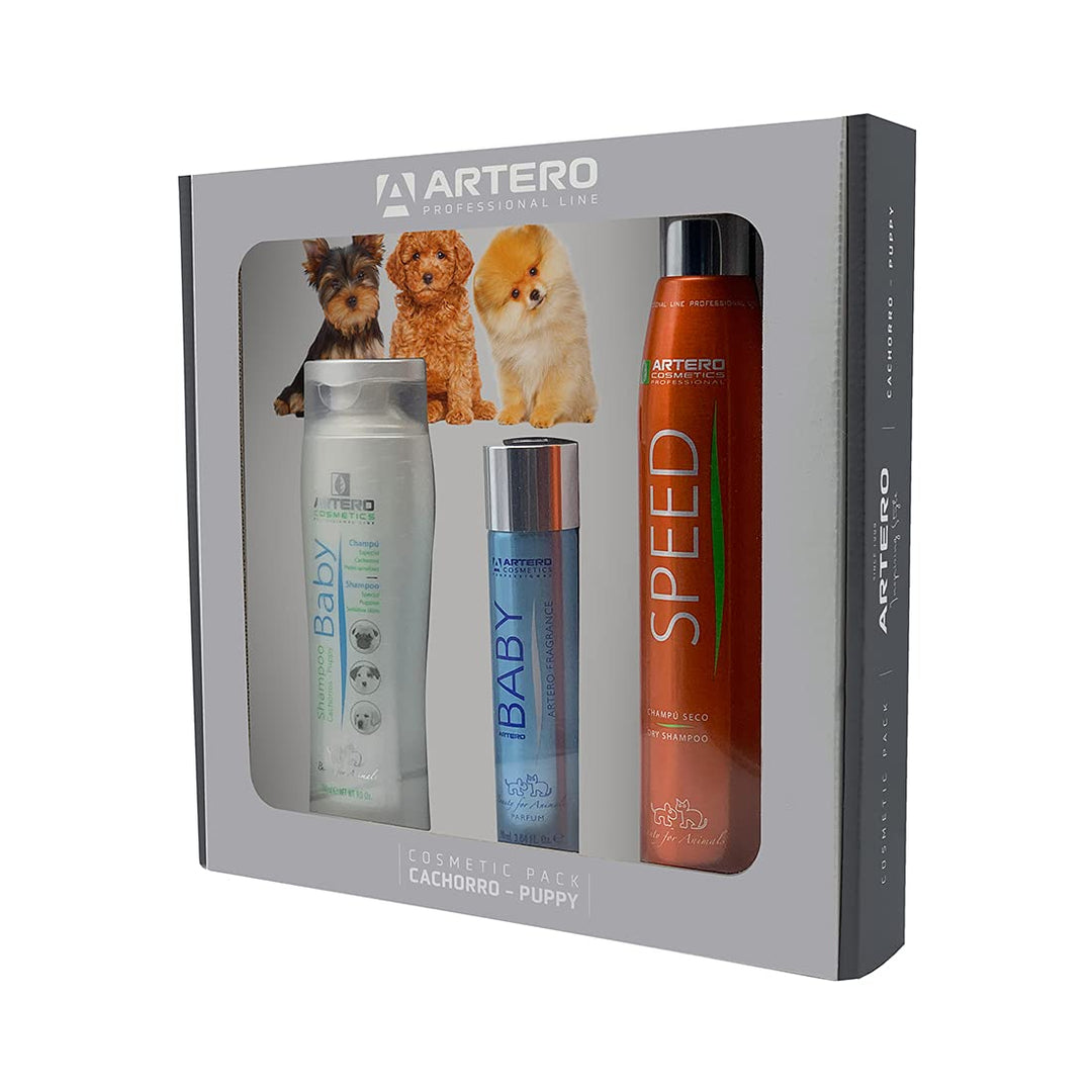 Artero Komplettes Set für die Hygiene Ihres Welpen 3 Unidad (Paquete de 1), 3 Unidad (Paquete de 1)
