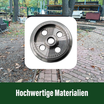 ML-Train Mannschaftswagen Lore Feldbahnwagen Spur-G als Bausatz für Garten Modellbahn