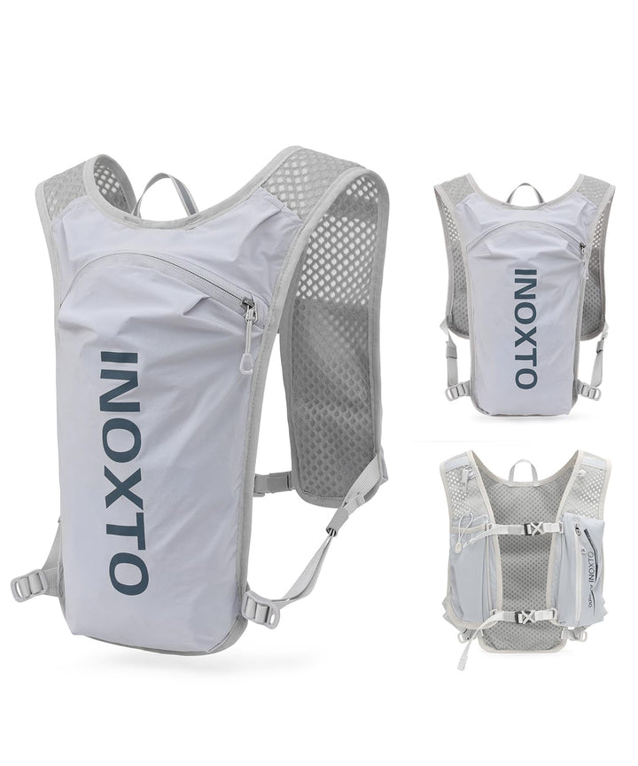 INOXTO Laufrucksack, 5L Leichter Trinkbeutel, geeignet für Outdoor-Wandern, Radwettbewerb, Bergsteig