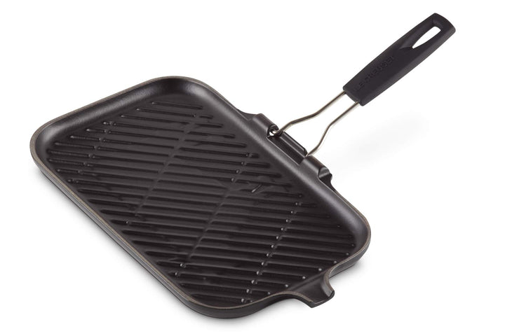 Le Creuset Gusseisen-Grillpfanne, , Schwarzmatt, 20049000000400 36 cm Rechteckig, 36 cm Rechteckig
