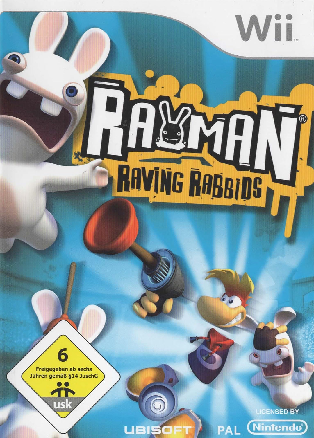 Rayman Raving Rabbids Nintendo Wii Standard, Nintendo Wii Standard