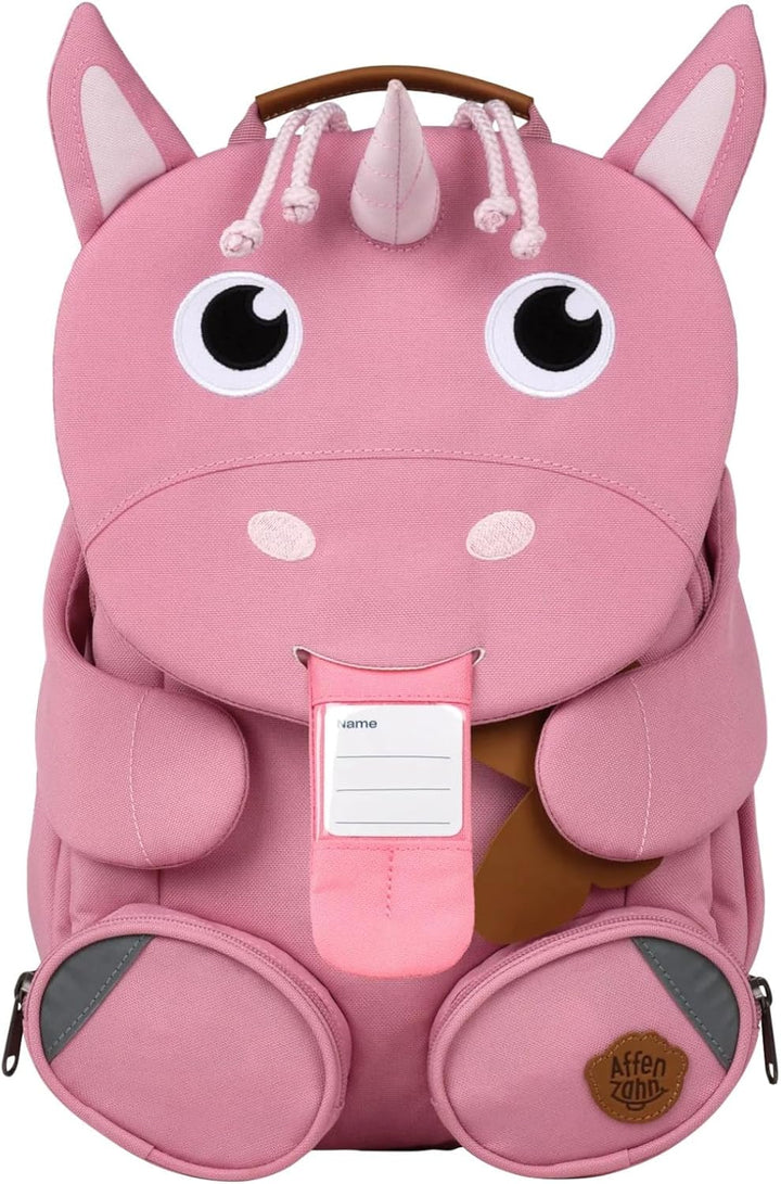 Affenzahn Kinderrucksack Grosser Freund | Kindergartenrucksack für Kinder von 3 bis 5 Jahren mit fun