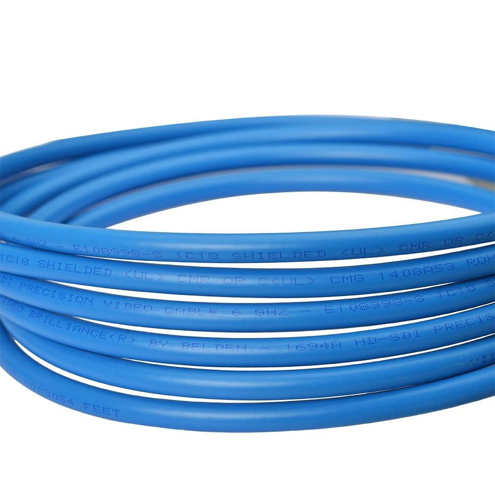 Superbat® 1 Stück 22m (75ft) SDI Kabel BNC Kabel 75 Ohm,3G/6G/12G (Belden 1694A)，Unterstützt HD SDI/