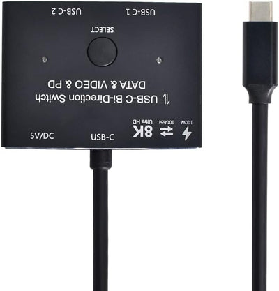 ChenYang CY PD 8K@30hz 100W 10Gbps USB-C Typ-C Bi-Direction Switch MST 1 bis 2 Hub Unterstützung von