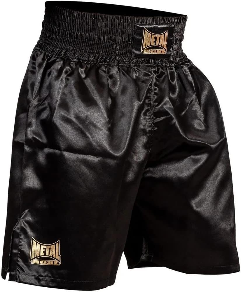 METAL BOXE - Englische Proline Box-Shorts S Schwarz / Gold, S Schwarz / Gold