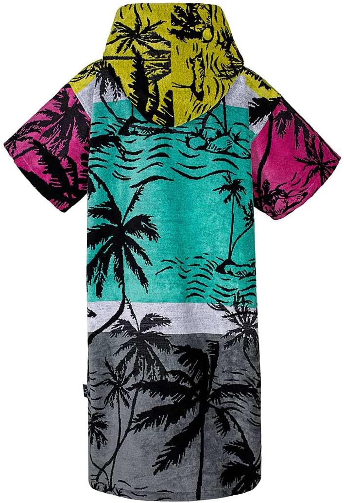 ATLANTIC SHORE | Surf Poncho | Badeponcho mit Kapuze aus 100% Baumwolle | Unisex | Special Editions