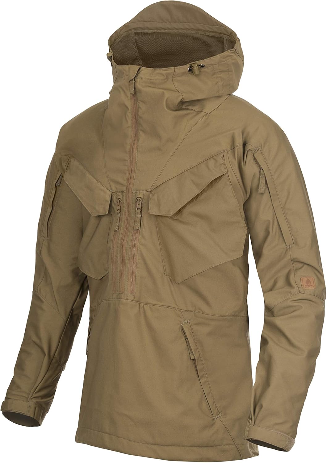 Helikon-Tex Bushcraft PILGRIM Anorak Outdoor Jacke -DuraCanvas- Schwarz XS Coyote, S