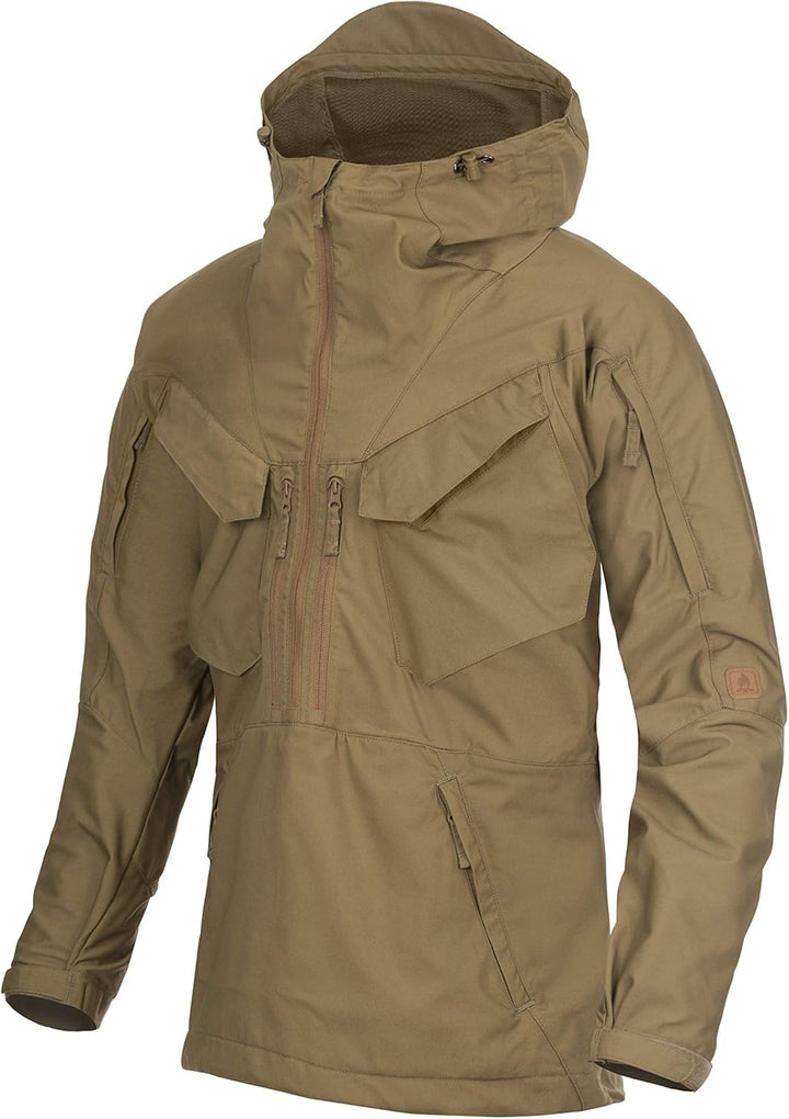 Helikon-Tex Bushcraft PILGRIM Anorak Outdoor Jacke -DuraCanvas- Schwarz XS Coyote, S
