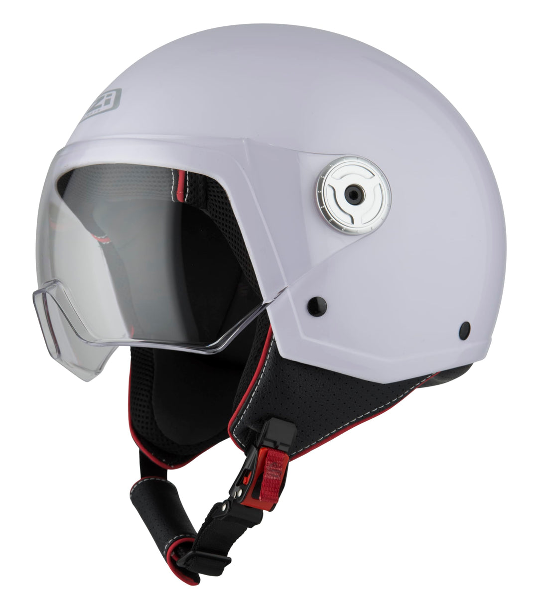 NZI Unisex-Adult Vintage 3 Helmet M PEARL WHITE, M PEARL WHITE