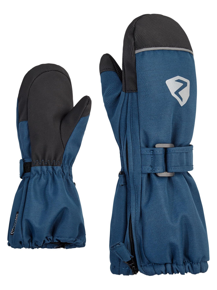 Ziener Unisex Baby Lanup Ski-Handschuhe/Wintersport | wasserdicht, extra warm, Wolle