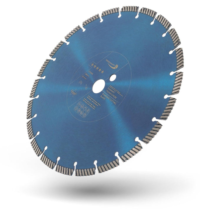 PRODIAMANT Fastcut Highspeed Diamant-Trennscheibe 300 mm x 25,4 mm für sehr harte Baustoffe wie Kalk