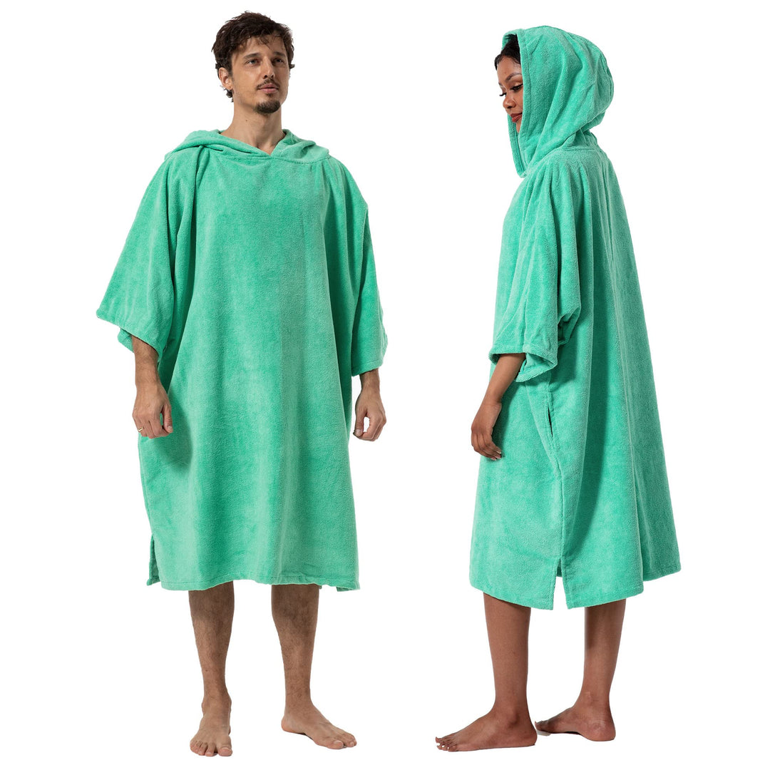 Winthome Poncho Schnelles Trocknen, Badeponcho Strand Umziehhilfe, Surf Poncho Leichtgewicht mit Tas