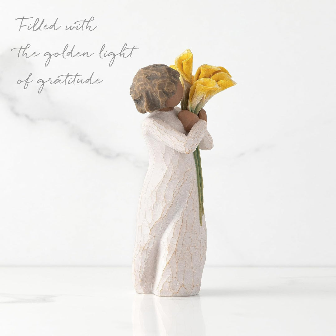 Willow Tree Mit Dankbarkeit height 5cm Natur, height 5cm Natur